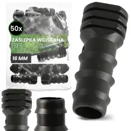 50x-zaslepka-pe-16-wciskana-wtyk-korek-zatyczka-weza-rury-kroplujacej