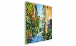 obraz-na-szkle-kwadratowy-70x70cm-063-miejska-alejka