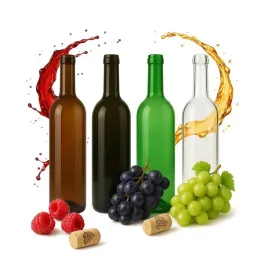 10x-butelki-szklane-na-wino-075l-korek-4-kolory-bordeaux-zestaw-750ml