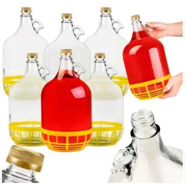 6x-gasior-5l-balon-dama-szklana-butelka-na-wino-nalewki-soki-zakretka