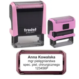 pieczatka-dla-pielegniarki-pielegniarka-mala-trodat-printy-4911-15-kolorow