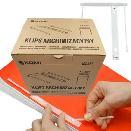 spinacz-klips-archiwizacyjny-komi-zaczep-biale-opakowanie-100-sztuk-9091
