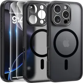 etui-do-iphone-16-pro-5g-do-magsafe-wzmacniane-360-matt-case-2x-szklo