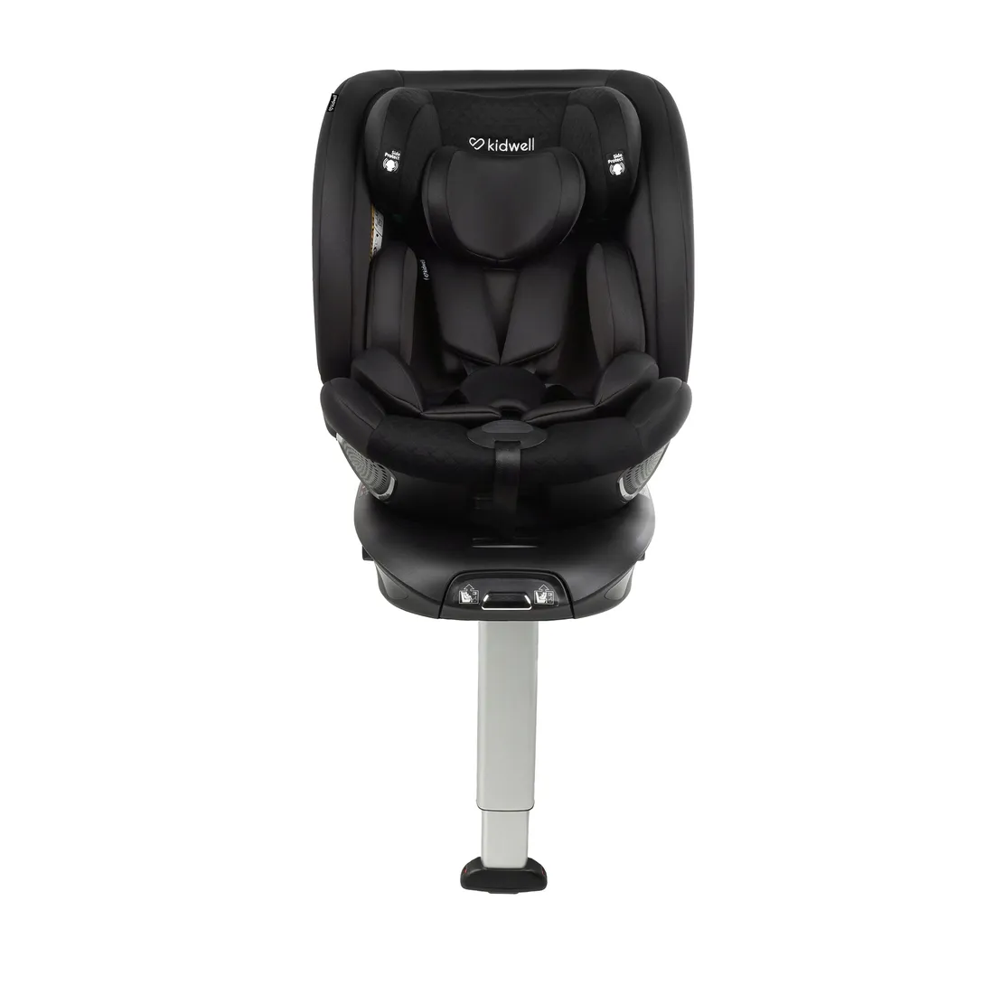 fotelik-samochodowy-kidwell-gocar-czarny-i-size-40-135-isofix-obrotowy-stan-nowy