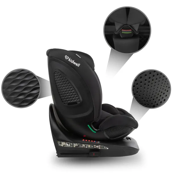 fotelik-samochodowy-kidwell-gocar-czarny-i-size-40-135-isofix-obrotowy-marka-kidwell