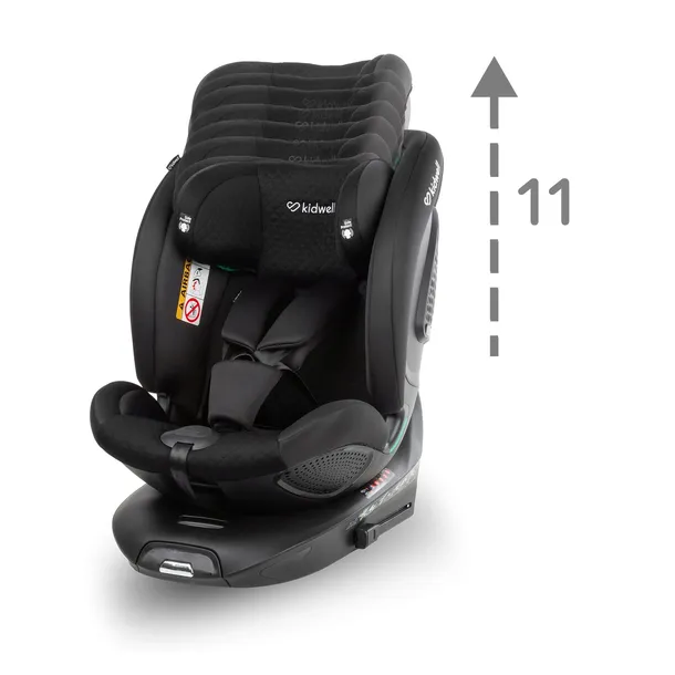 fotelik-samochodowy-kidwell-gocar-czarny-i-size-40-135-isofix-obrotowy-stan-nowy-marka-kidwell