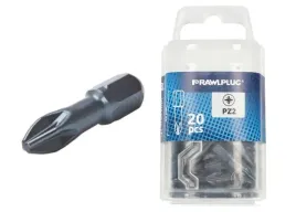 grot-bit-torsion-pozidriv2-pz2x25mm-rawlplug-20szt