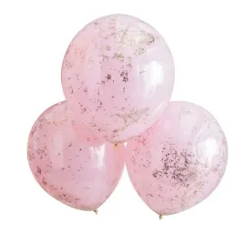 balony-dwuwarstwowe-z-konfetti-rozowe-zloto-45-cm