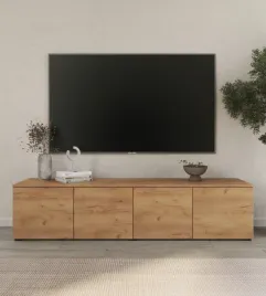 komoda-stojaca-szafka-rtv-200-cm-dab-craft-zloty-wysoka