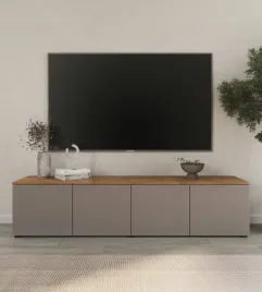 komoda-stojaca-szafka-rtv-200-cm-blat-dab-wotan-szara-glina-wysoka