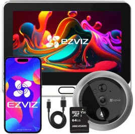 wizjer-ezviz-dp2-2k-dotykowy-wifi-wizjer-z-kamera-karta-sd-64gb