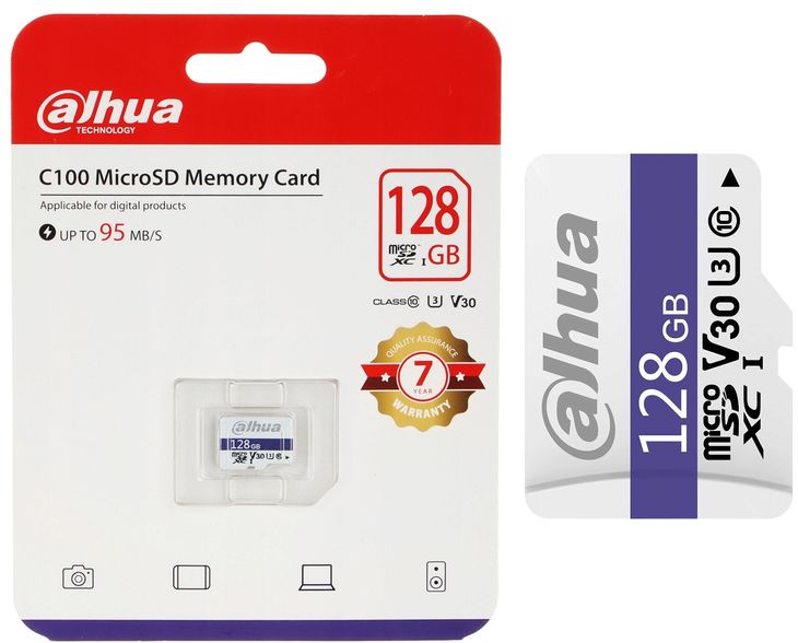 KARTA PAMIĘCI MICRO SD TF-C100/128GB 128 GB DAHUA