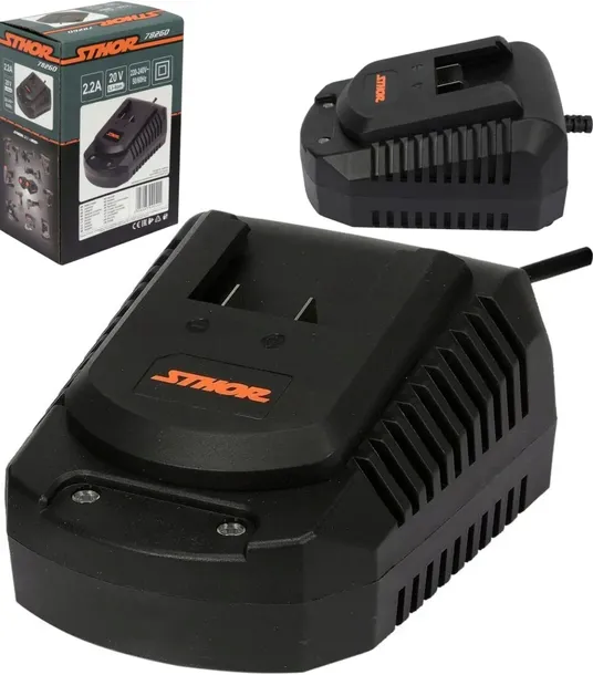 ladowarka-20v-2a-do-akumulatorow-systemu-sthor-20v-stan-nowy-kod-producenta-78260-marka-sthor