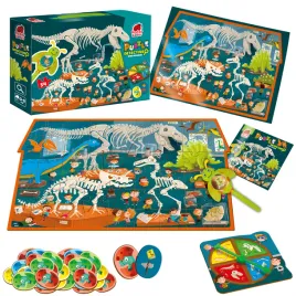 puzzle-54-z-gra-edukacyjna-i-lupa-detective-dino-museum-roter-kafer