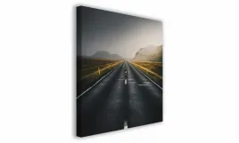 obraz-na-plotnie-016-droga-na-polach-40x40cm