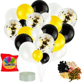girlanda-balonowa-120szt-konfetti-zlota-czarna