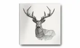 obraz-na-plotnie-035-jelen-30x30cm-stan-nowy