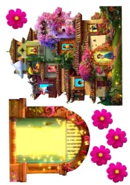 wydruk-oplatek-cukrowy-na-tort-encanto-napis-gratis