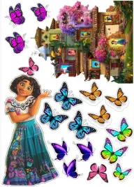 wydruk-oplatek-cukrowy-na-tort-encanto-napis-gratis