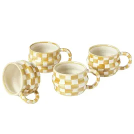 kubek-nordal-ysia-zestaw-4-sztuki-kamionkowe-w-kratke-300-ml