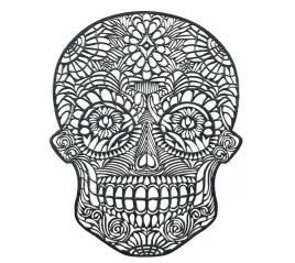 dekoracyjna-podkladka-czaszka-czarna-halloween