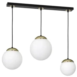 lampa-sufitowa-wiszaca-kuliste-klosze-czarny-zloty