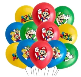 balon-klasyczny-mario-bros-12-szt-z-nadrukiem