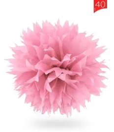pompon-z-bibuly-kula-40cm-roz-uniw
