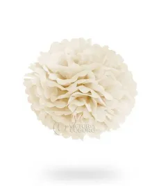 pompon-z-bibuly-30cm-ecru-uniw