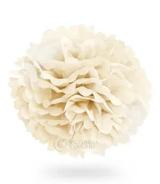 pompon-z-bibuly-kula-50cm-ecru-uniw