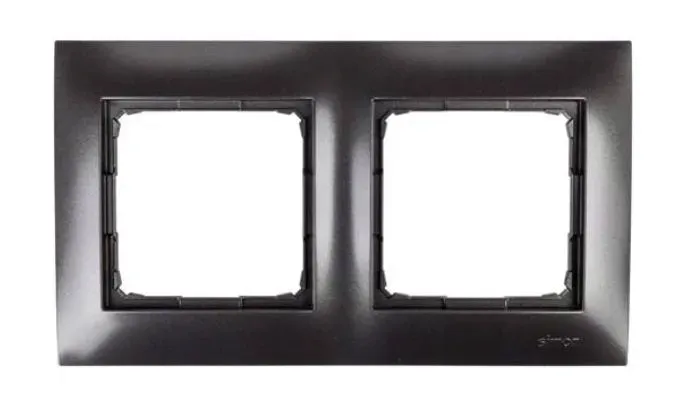 simon54-ramka-na-2-moduly-dr2-48-antracyt