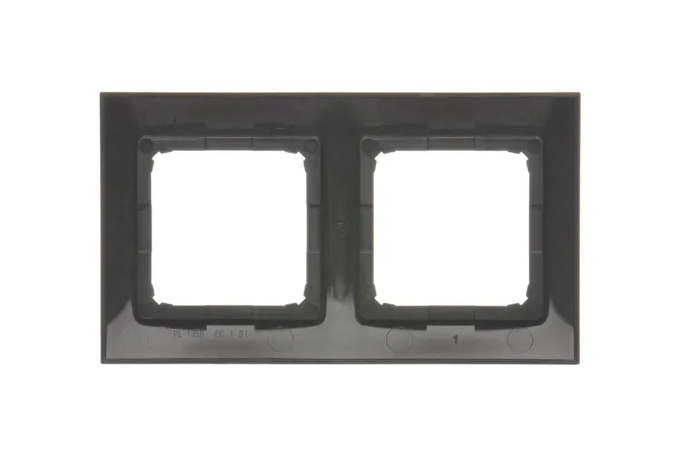 simon54-ramka-na-2-moduly-dr2-46-brazowy-stan-nowy