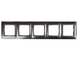simon54-ramka-na-5-moduly-dr5-48-antracyt