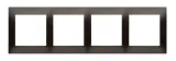 simon54-ramka-4-krotna-dr4-46-brazowy-material-tworzywo-sztuczne