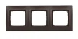 simon54-ramka-na-3-moduly-dr3-46-brazowy