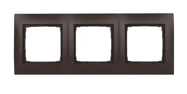 simon54-ramka-na-3-moduly-dr3-46-brazowy