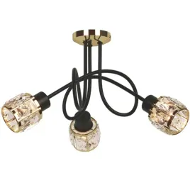 lampa-plafon-zyrandol-glamour-desalia-czarny-zloty