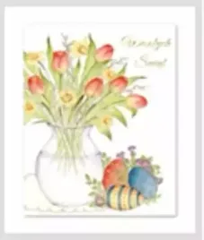 karnet-b6-wielkanoc-bukiet