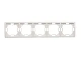 basic-ramka-na-5-modul-bmr5-11-bialy-simon