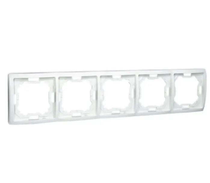 basic-ramka-na-5-modul-bmr5-11-bialy-simon-marka-kontakt-simon
