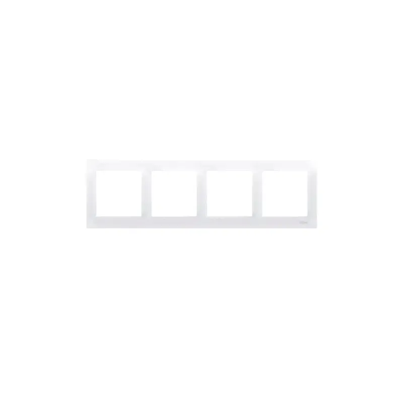 simon54-ramka-na-4-modul-dr4-11-bialy