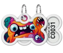 collar-waudog-smart-id-zawieszka-z-qr-paszportem-kosc-4x3cm-zebate-potwory