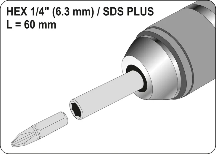 adapter-sds-plus-do-bitow-1-4-yt-04690-marka-yato