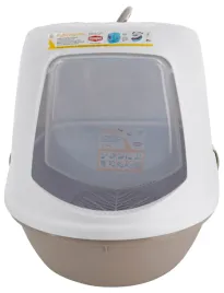 kuweta-zamykana-furba-top-z-filtrem-bialo-zielona-585-x-394-x-427-cm