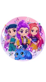 oplatek-na-tort-kpop-hunters-demon-napis-gratis-huntrix