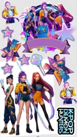 huntrix-kpop-wydruk-cukrowy-na-tort-napis-gratis-hunters-demon