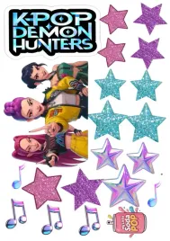 huntrix-kpop-wydruk-cukrowy-na-tort-napis-gratis-hunters-demon
