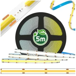 tasma-led-cob-5m-12v-7w-m-mocna-320led-3-barwy-wysoka-jakosc-wykonania-35w