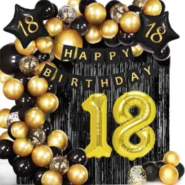 scianka-zestaw-balonow-balony-na-osiemnastke-18-urodziny-82szt-czarno-zlote