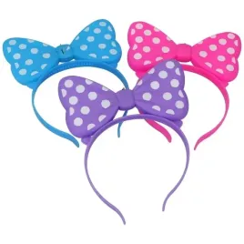 swiecaca-opaska-kokardka-minnie-jednolita-1szt